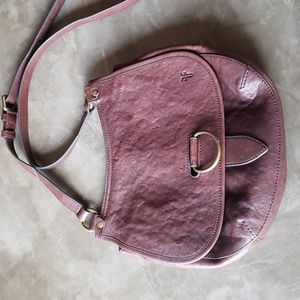 Frye Brown Leather Crossbody Purse